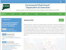 Tablet Screenshot of epoc.org